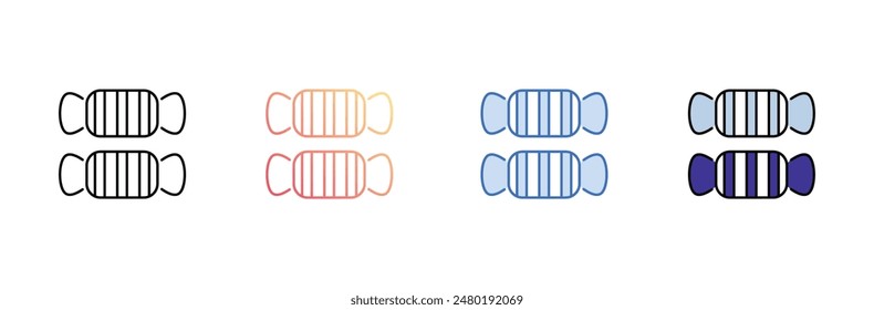 Diseño de icono de café con fondo blanco ilustración de stock