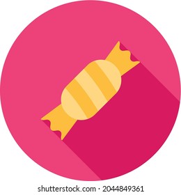 Toffee icon vector image. Can also be used for Physical Fitness. Suitable for mobile apps, web apps and print media.
