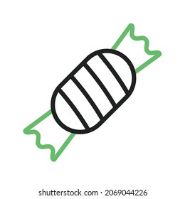 Toffee icon vector image. Can also be used for Physical Fitness. Suitable for mobile apps, web apps and print media.