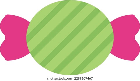 toffee Vector illustration on a transparent background. Premium quality symmbols. Line Color vector icons for concept and graphic design.