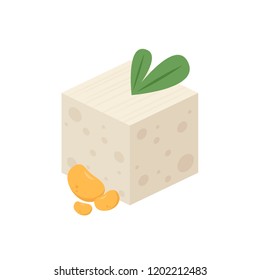 tofu logo design. vector. symbol.