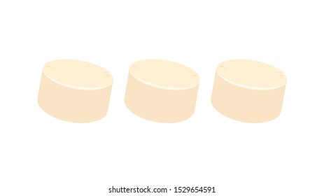 Tofu vector. free space for text. wallpaper. background.
