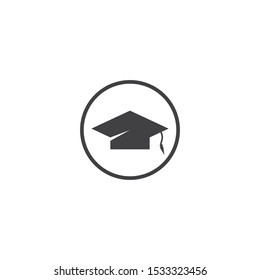 Toga cap Education Logo Template