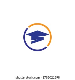 Toga cap Education Logo Template