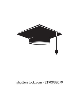 toga cap icon, vector illustration logo template.