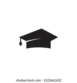 toga cap logo template vector ilustration