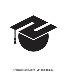 Toga education logo vector icon template