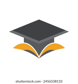 Toga education logo vector icon template