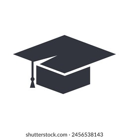 Toga educación logo Vector icono Plantilla