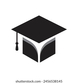 Toga education logo vector icon template