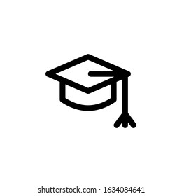 Toga Hat, Education Icon. Business Icon Set Vector Logo Symbol.
