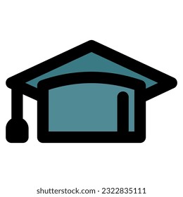 toga hat icon vector illustration for graduation vector icon toga hat