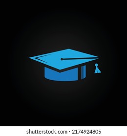 toga simple design logo blue format jpg, png, eps