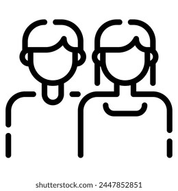 Together Icon for web, app, infographic, etc