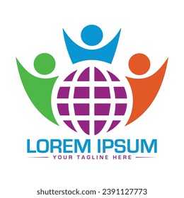 Together Logo Design Unique and Professional Logo Design