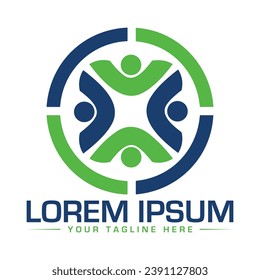 Together Logo Design Unique and Professional Logo Design