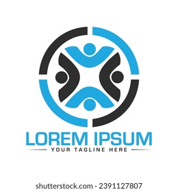 Gemeinsam Logo-Design Einzigartiges und professionelles Logo-Design