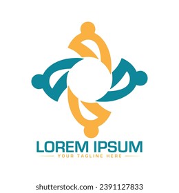 Together Logo Design Unique and Professional Logo Design