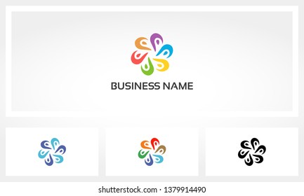 Together Teamwork Social Logo