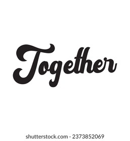 together text on white background.