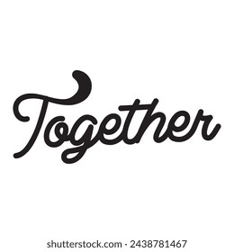together text on white background.