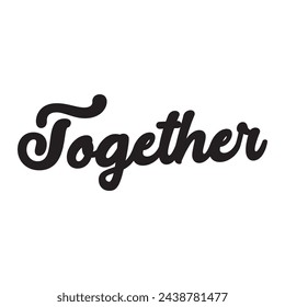together text on white background.