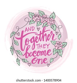 And together they become one