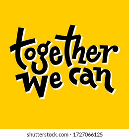 1,059 Together typo Images, Stock Photos & Vectors | Shutterstock