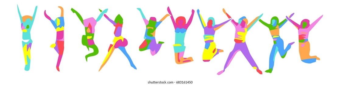 Together we Celebrate Success Concept 