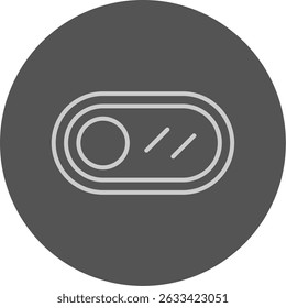 Toggle Button Vector Icon Design Symbol