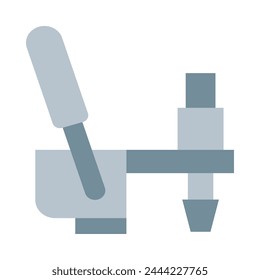 Toggle Clamp Vector Flat Icon