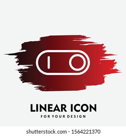 Toggle icon isolated on background
 