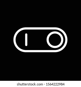 Toggle icon isolated on background
 