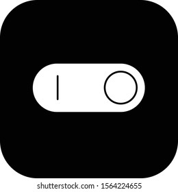 Toggle icon isolated on background
 