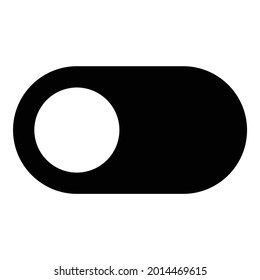 Toggle icon on the white background.