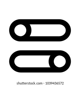 toggle on off 