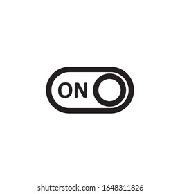 toggle switch button right icon design vector symbol