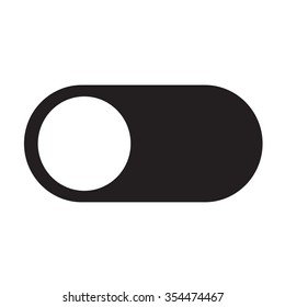 Toggle switch icon Illustration design