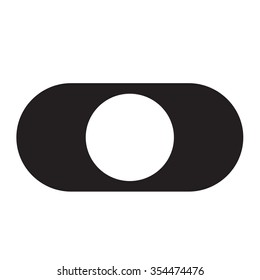 Toggle switch icon Illustration design