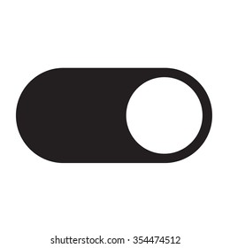 Toggle switch icon Illustration design