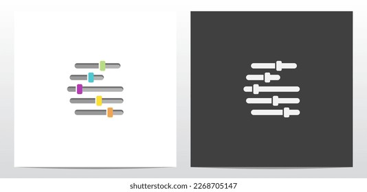 Toggle Switch Letter Logo Design G
