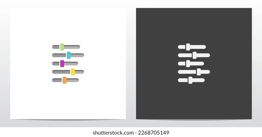 Toggle Switch Letter Logo Design B