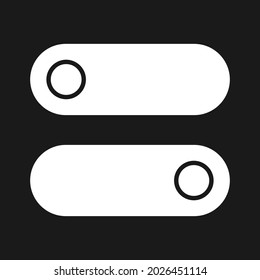 Conmutar, activa, desactiva la imagen vectorial de icono. También se puede utilizar para el soporte al cliente y la interfaz de usuario. Idóneo para aplicaciones web, aplicaciones móviles y medios impresos.