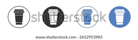 Togo Cup icon logo graphic designs