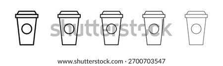 Togo Cup icon Vector Art Illustration