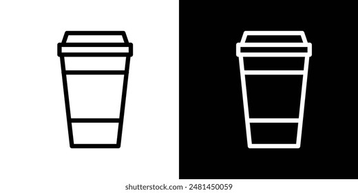 Togo Cup line icon vector illustration set.