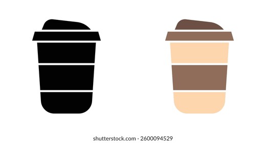 Togo Cup web vector icons