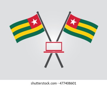 Togo Emblem Laptop