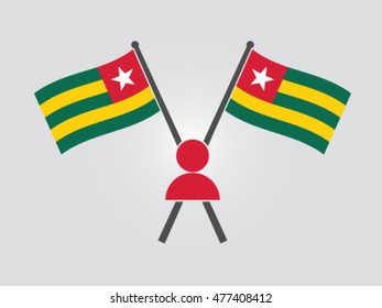 Togo Emblem People Ethnic