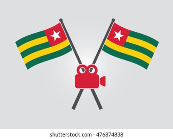 Togo Emblem Video Camera